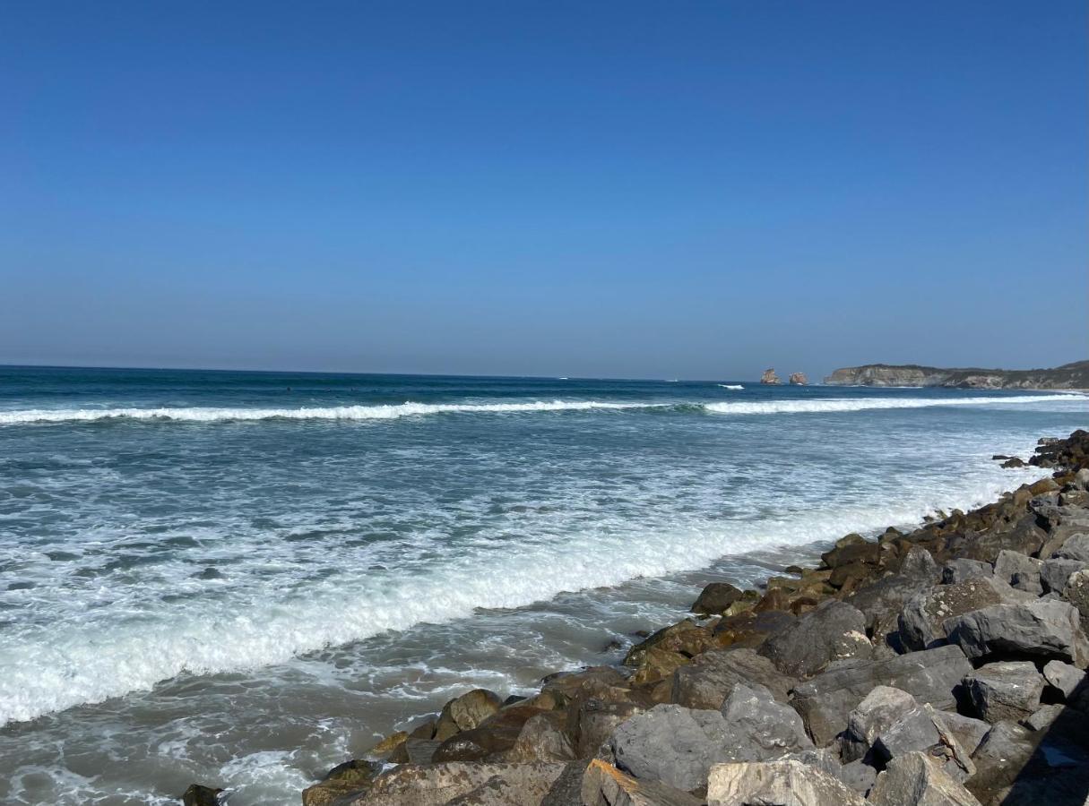 T4 Avec Terrasse Ideal En Famille Ou Entre Amis Hendaye Luaran gambar